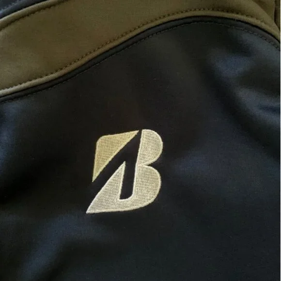 Antigua Men's Full Zip Fleece Navy Blue and Gray Jacket Size Small - Picture 4 of 8